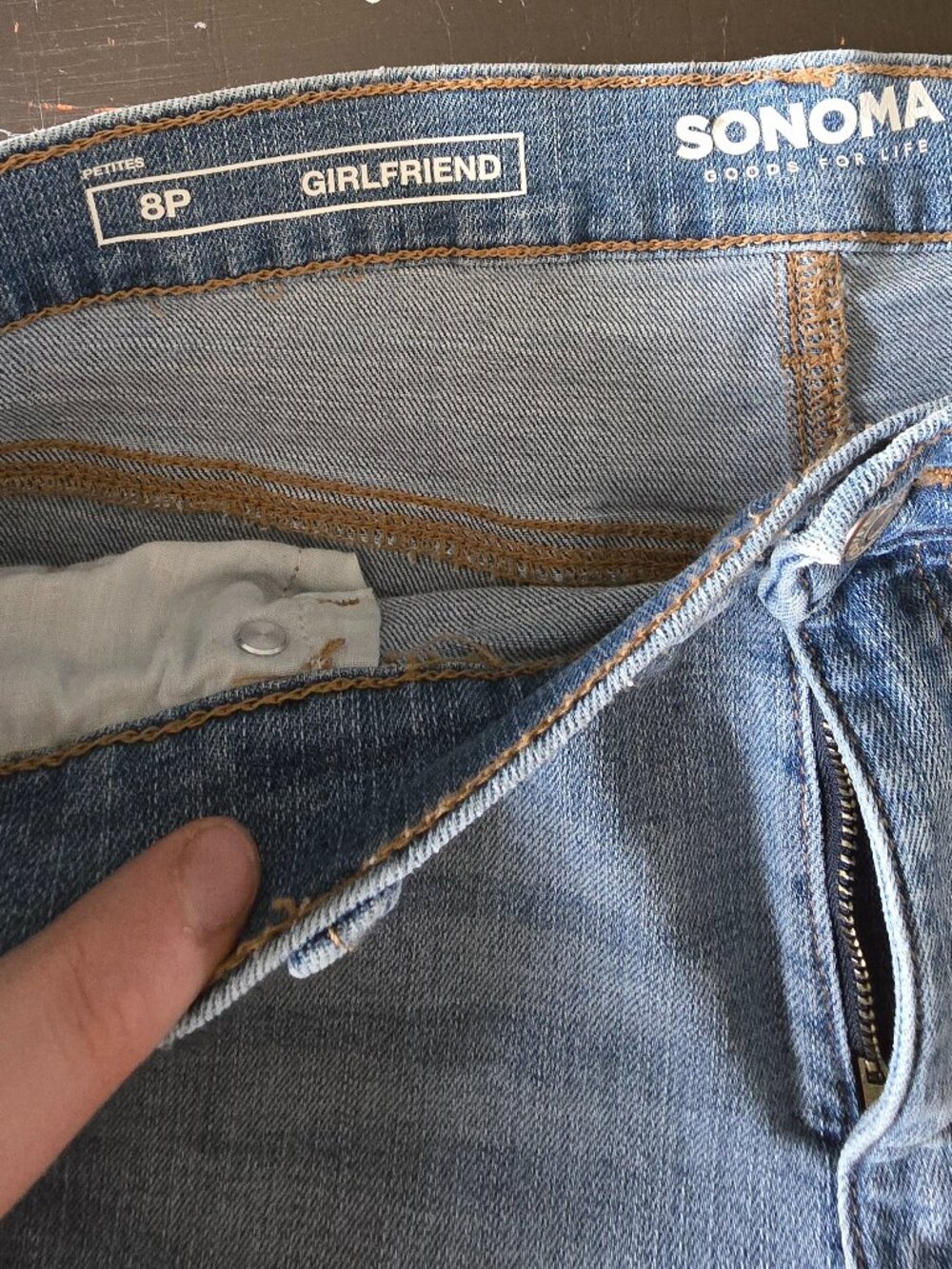 🔥 STEAL THESE! Sonoma Goods for Life Girlfriend Jeans 8P – SO COMFY! 🔥